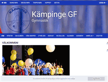 Tablet Screenshot of kampinge.com